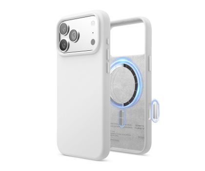 Etui do telefonów Elago Magsafe Silicon Case do iPhone 17 PRO Max White ES17MSSC69PRO-WH